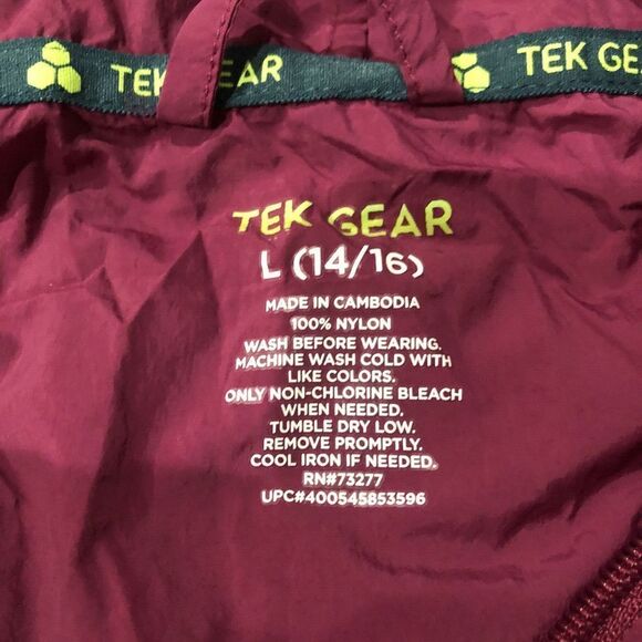 Brand New Kids 7-20 Tek Gear‎ Windbreaker Tracksuit Set in Regular & Husky Large - Picture 4 of 5